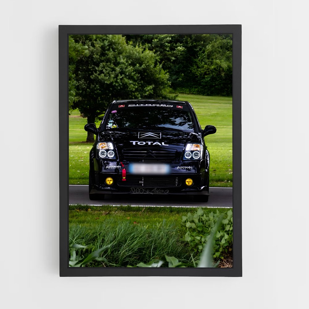 Poster vts route – affiche Citroën (vue 2)